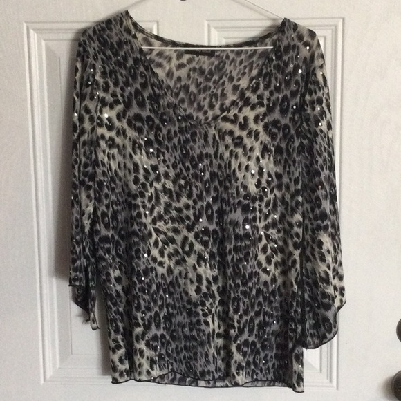 Animal Print Top - Picture 1 of 5